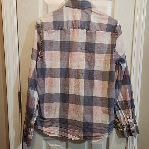 Jos. A. Bank 1905 Gray And Pink Check Shirt - Picture 3 of 8
